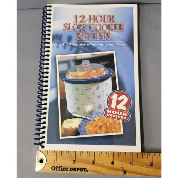 12-Hour Slow Cooker Recipes Cooking Book Spiral 2006 Paperback - Picture 11 of 15